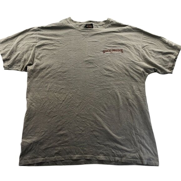 Vintage Harley-Davidson Men's T-Shirt Size XL Short Sleeve Embroidered - Picture 1 of 13
